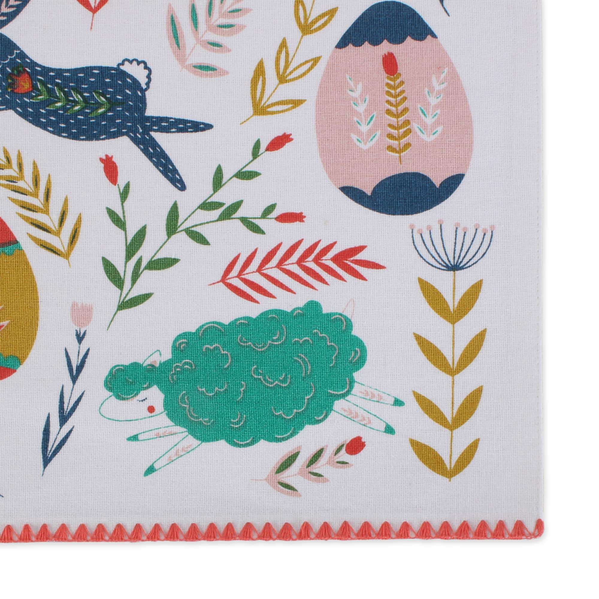 Easter Folk Garden Kitchen Textiles, 13" x 19", Easter Folk Garden, 6ct.